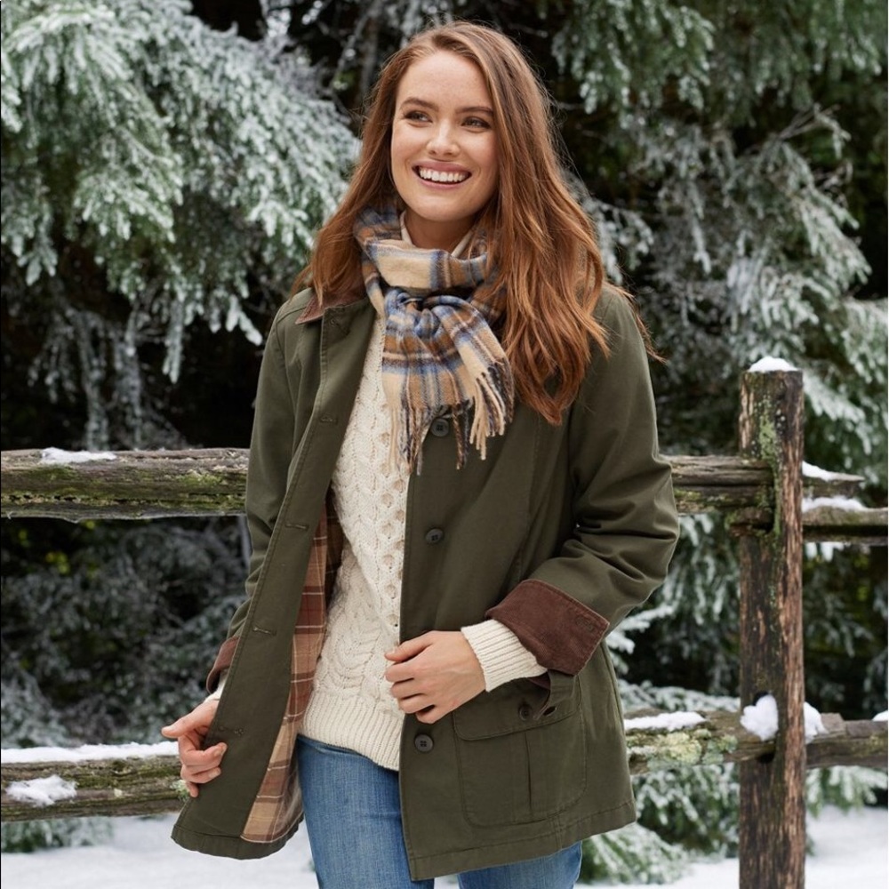 Green L.L. Bean Adirondack Barn Coat (Sz MP)